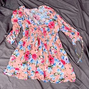 Forever 21 Brunch Floral Mini Dress